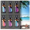 Top 6 Blends Essential Oils Set - Aromatherapy Diffuser Blends Oils for Sleep, Mood, Breathe, Temptation, Feel Good, Anxiety Relief