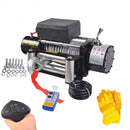 Classic 12500 lbs 12 V Electric Recovery Winch