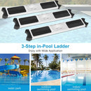 3-Step Stainless Steel Non-Slip Swimming Pool Ladder
