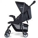 5-Point Safety System Foldable Lightweight Baby Stroller-Black