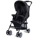 5-Point Safety System Foldable Lightweight Baby Stroller-Black