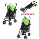 Folding Lightweight Baby Toddler Umbrella Travel Stroller-Green
