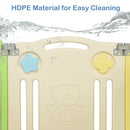 Foldable Baby Playpen 14 Panel Activity Center Safety Play Yard-Multicolor