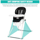 Space Saving Fold Baby High Chair-Black