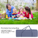 Foldable Safety  Baby Playard for Toddler Infant with Changing Station-Gray