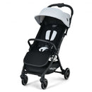 One-Hand Folding Portable Lightweight Baby Stroller with Aluminum Frame-Gray