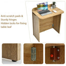 Folding Space Saving Computer-  Laptop Desk Table Workstation with Handle