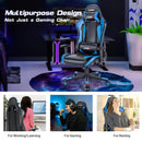 Gaming Chair Adjustable Swivel Racing Style Computer Office Chair-Blue