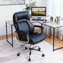 500 Lbs Height Adjustable Office Chair with Metal Base and Extra Wide Seat