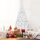 8 ft  White Artificial PVC Christmas Tree with Stand