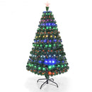 5' - 6' - 7' Multicolor LED Fiber Optic Artificial Christmas Tree-5'