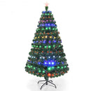 5' - 6' - 7' Multicolor LED Fiber Optic Artificial Christmas Tree-6'