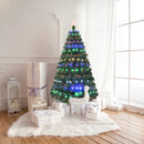 5' - 6' - 7' Multicolor LED Fiber Optic Artificial Christmas Tree-6'