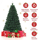 5' - 6' - 7' Multicolor LED Fiber Optic Artificial Christmas Tree-6'