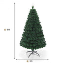 5' - 6' - 7' Multicolor LED Fiber Optic Artificial Christmas Tree-6'