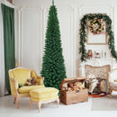 PVC Artificial Slim Pencil Christmas Tree-9'