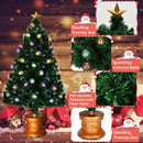 Pre-Lit Fiber Optical Firework Christmas Tree-4'