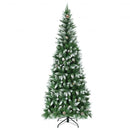 5 - 6 - 7.5 Feet Artificial Pencil Christmas Tree with Pine Cones