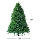 7.5 Feet Artificial Christmas Fir Tree with 1968 Branch Tips