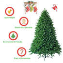 7.5 Feet Artificial Christmas Fir Tree with 1968 Branch Tips