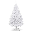 6' - 7.5' - 9' Hinged Artificial Christmas Tree with Metal Stand-6 ft