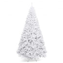 6' - 7.5' - 9' Hinged Artificial Christmas Tree with Metal Stand-9 ft