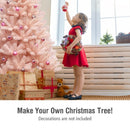 6-7 Feet Artificial Christmas Tree Hinged Full Fir Tree-6 Feet