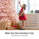 6-7 Feet Artificial Christmas Tree Hinged Full Fir Tree-7 ft