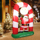 7.5 Feet Inflatable Christmas Lighted Santa Claus