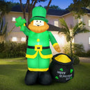 Patrick’s Day Inflatable Leprechaun for for Yard and Lawn-6 ft