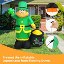 Patrick’s Day Inflatable Leprechaun for for Yard and Lawn-6 ft