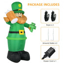Patrick’s Day Inflatable Leprechaun for for Yard and Lawn-8 ft