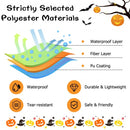 5.5 Feet Halloween Inflatables Skeleton Unicorn with Built-in LED Lights