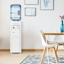 5 Gallons Hot and Cold Water Cooler Dispenser with Child Safety Lock and Compression Refrigeration Technology