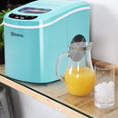 Mini Portable Compact Electric Ice Maker Machine-Green