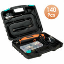 Electric Rotary Tool Kit Variable Speed 140 Pcs Accessories