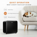 1.6 Cubic Feet Compact Refrigerator with Reversible Door-Black