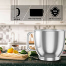 3-in-1 Multi-functional 6-speed Tilt-head Food Stand Mixer-Red