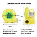 480 W 0.64 HP Air Blower Pump Fan for Inflatable Bounce House