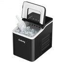 Portable Countertop Ice Maker Machine with Scoop-Black
