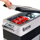 55-Quarts Portable Thermoelectric Electric Car Cooler Refrigerator for Beverage