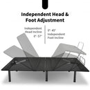 Adjustable Bed Base Frame with Wireless Remote Control