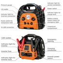 22000mAH Jump Starter Portable Power Station Air Compressor with LED Light