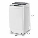8 Water Level Portable Compact Washing Machine