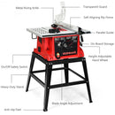 10” Aluminum Tabletop Table Saw Electric Cutting Machine
