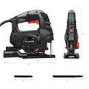 800W Electric Laser Jigsaw with 4 Orbital Sets