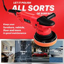 1100W Dual Action Random Orbital Polisher Kit