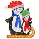 Lighted Standing Penguins Christmas Decoration