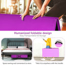 4 Inch x 8 Inch Folding Gymnastics Panel Mat with Handles Hook-Pink