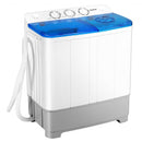 2-in-1 Portable Washing Machine and Dryer Combo-Blue